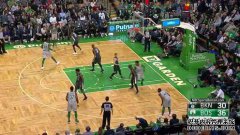 图像显示了获得冠军的NBA球队数量，凯尔特人队