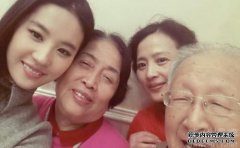 明星家族的基因真是厉害，刘亦菲笑最丑的家庭
